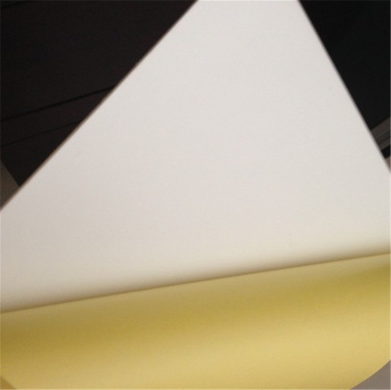 White and Black 0.3mm-2mm thickness adhesive pvc photo album sheet