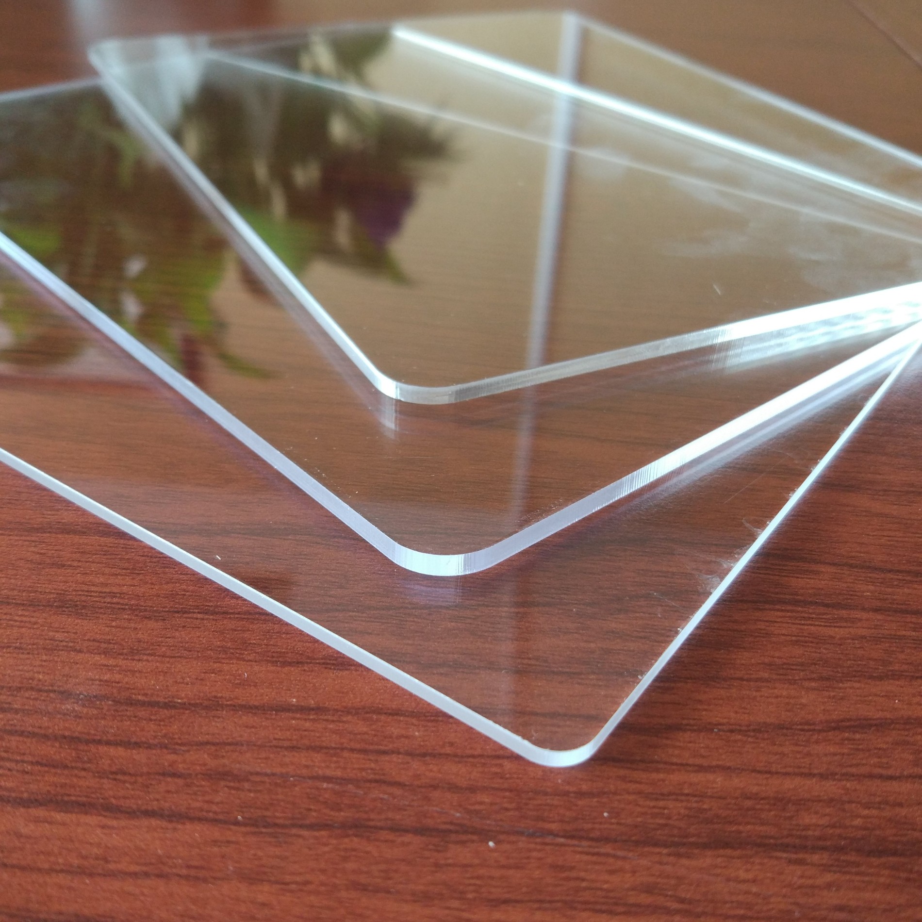 2mm 3mm 4mm 5mm thick Clear Plexi Glass/Acrylic Plastic Sheet 1000x2000mm