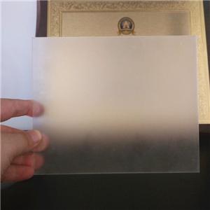 Rectangle Lucite Clear PMMA Board Frosted Satin Ice Acrylic Sheet