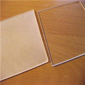 Supply Rectangle Lucite Clear PMMA Board Frosted Satin Ice Acrylic ...