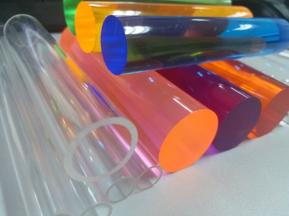 Acrylic rod crystal PMMA colorful Acrylic rods