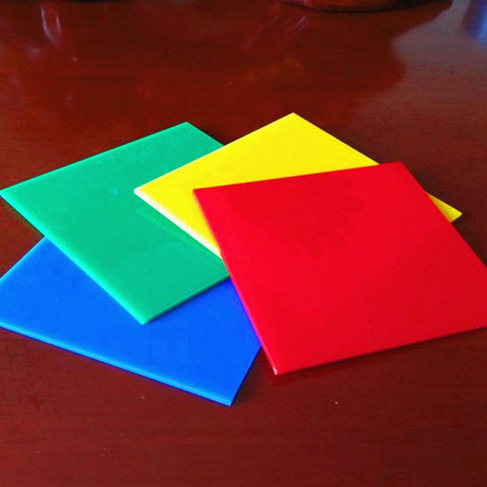 bright color pmma acrylic plexiglass sheet lower price