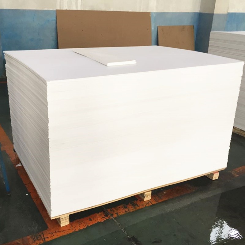 pvc sheet 19mm foam PVC board black color forex PVC board 1220x2440mm high density