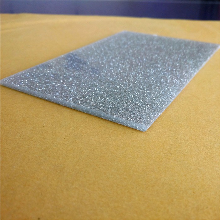 Alands 3mm thickness acrylic glitter sheet