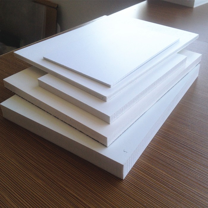 pvc white 0.55 density PVC foam sheet