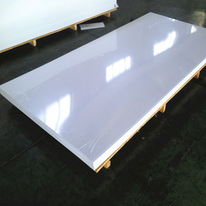 white 3mm waterproof rigid floor protection pvc sheet