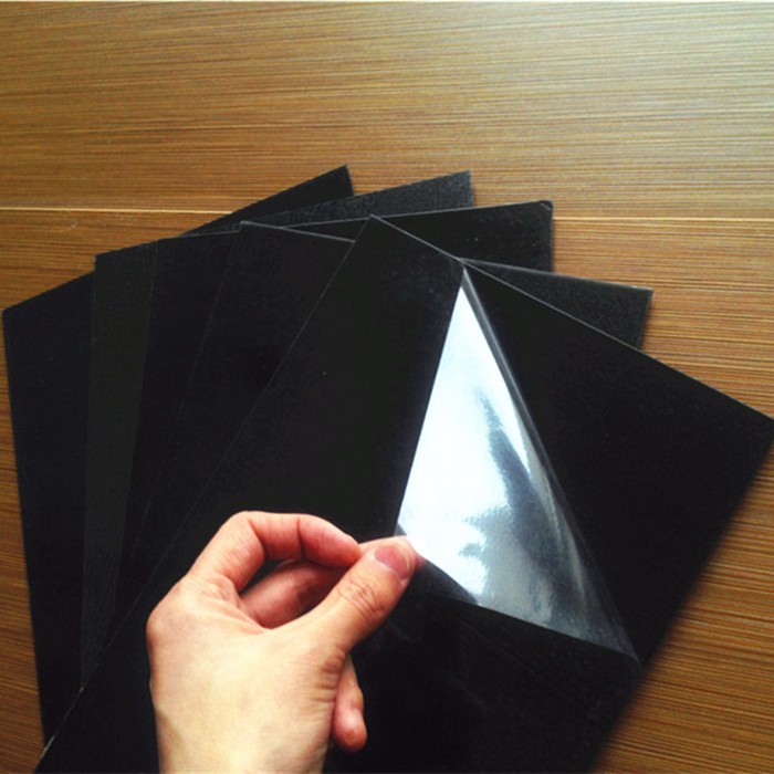foam 1.5mm self adhesive paper PVC for photo album inner sheet