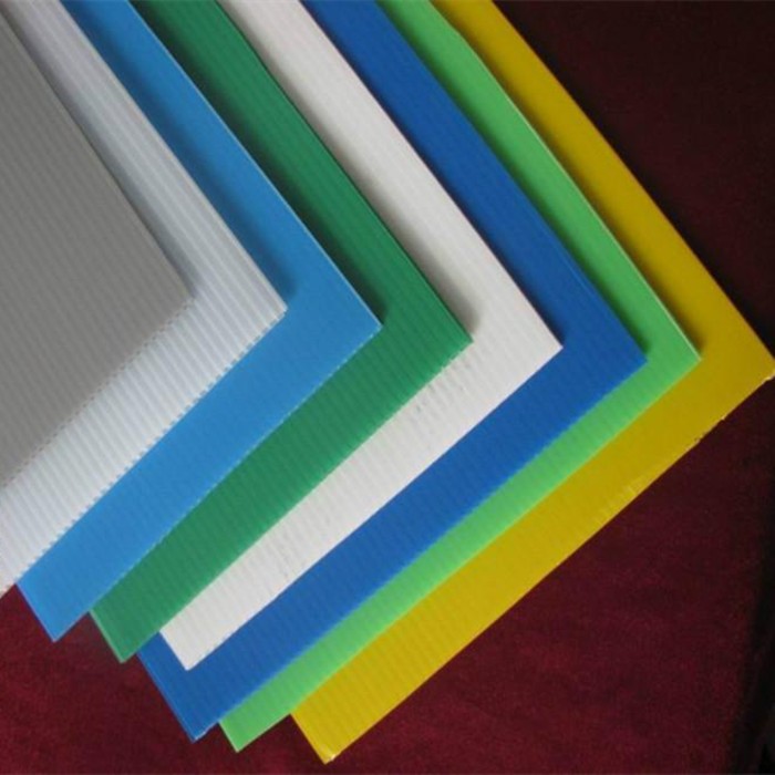 Китай 4x8 Coroplast лист / коробка Пласт / рифленый лист, производитель