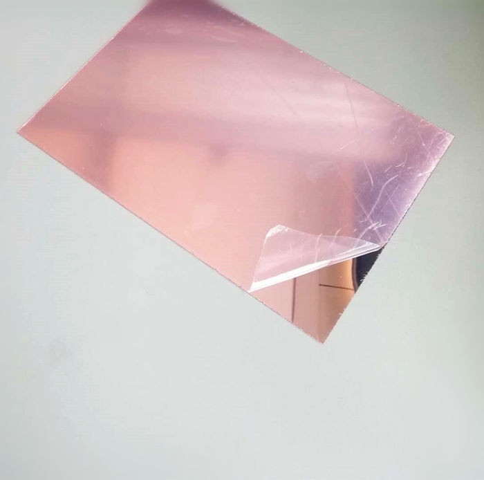 Китай 1-6mm 4x8ft розового золота акриловый лист зеркало дешевый пластик зеркало лист, производитель