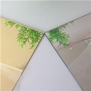 1.5mm 2mm 3mm Silver and Gold Acrylic Mirror Sheet