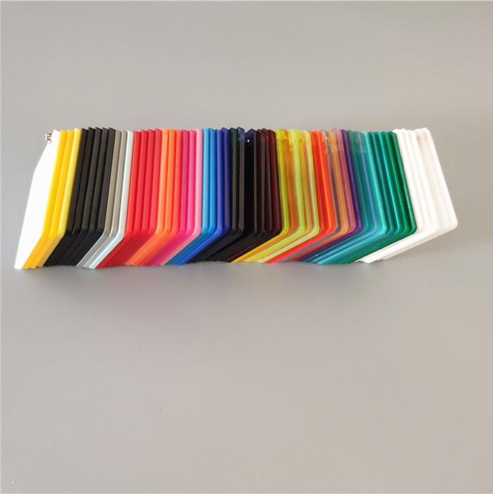 1200x2400mm plastic PMMA manufacturer wholesales 2mm color acrylic sheet