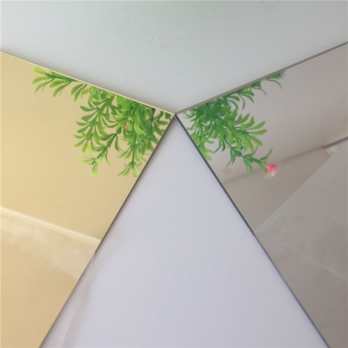 4*8ft pmma plastic 1.5mm mirror acrylic sheet silver color