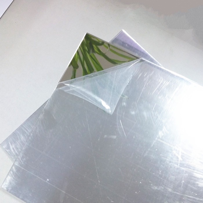 China factory hot sale silver acrylic mirror glass sheet