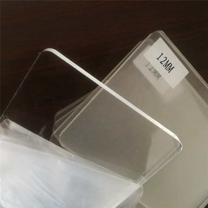 Láminas acrílicas transparentes de 2 mm 3 mm 4 mm 5 mm 6 mm de espesor para barreras