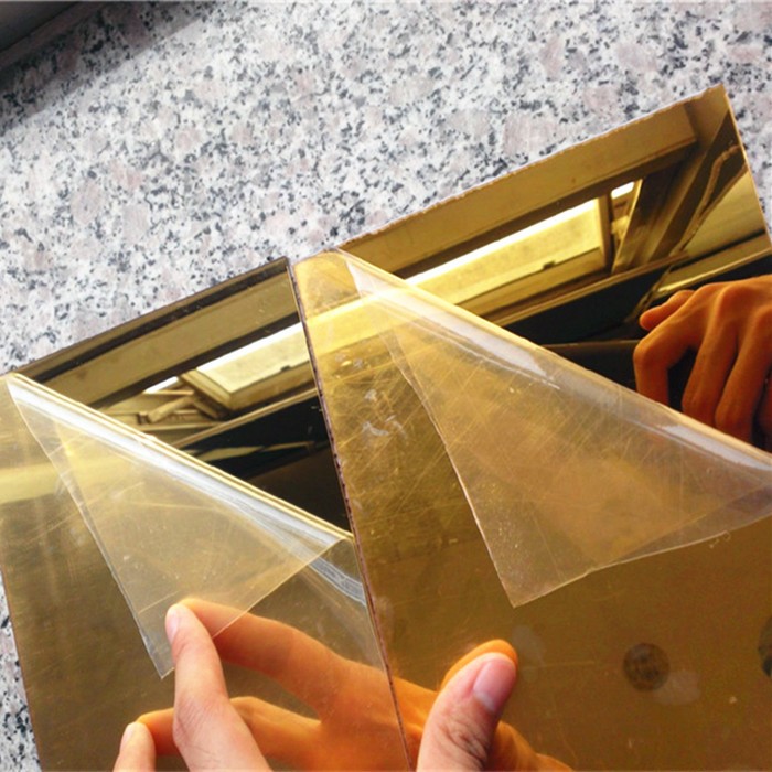 1m 2mm 3mm silver and gold acrylic mirror sheet