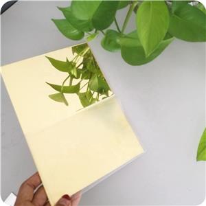1m 2mm 3mm silver and gold acrylic mirror sheet