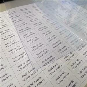 0.3mm 0.5mm 1mm clear PET and PETG sheet