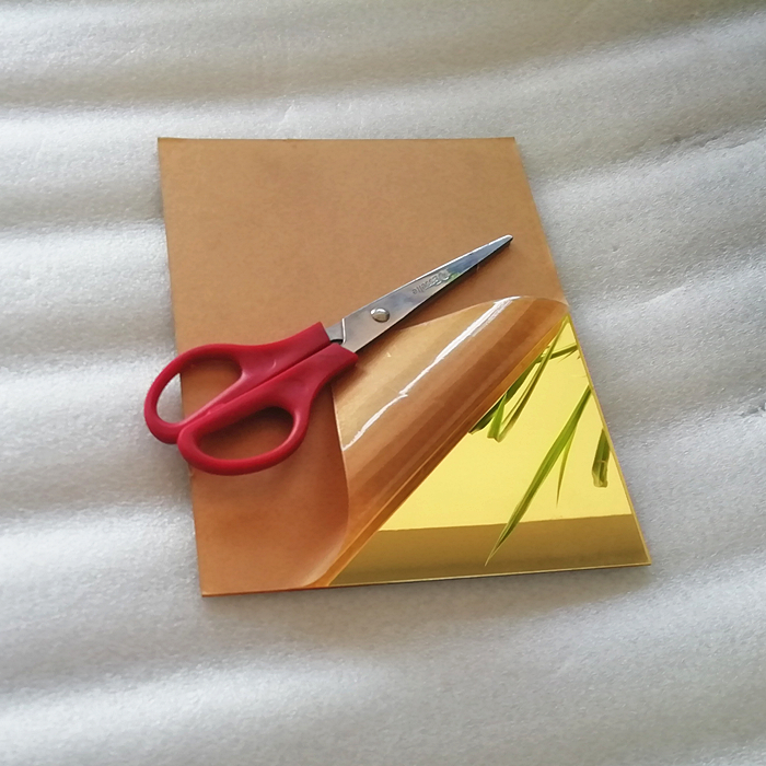 hoja de espejo de plástico acrílico 4x8 PMMA para letreros