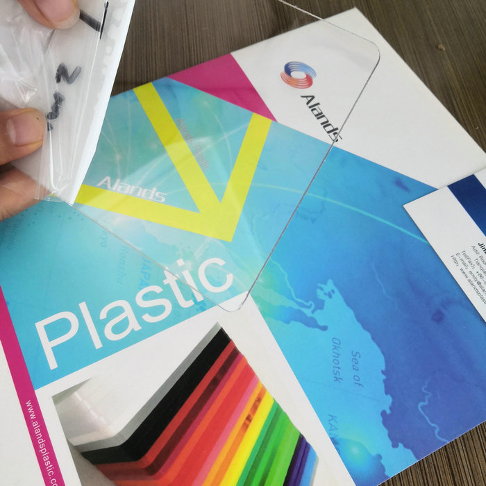 Foglio in PET trasparente da 1,5 mm per Table Shield