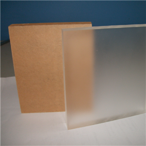 Transparent Frosted cast Acrylic plastic sheet