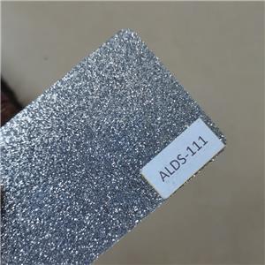 silver and gold Flake Glitter Cast Acrylic Sheet