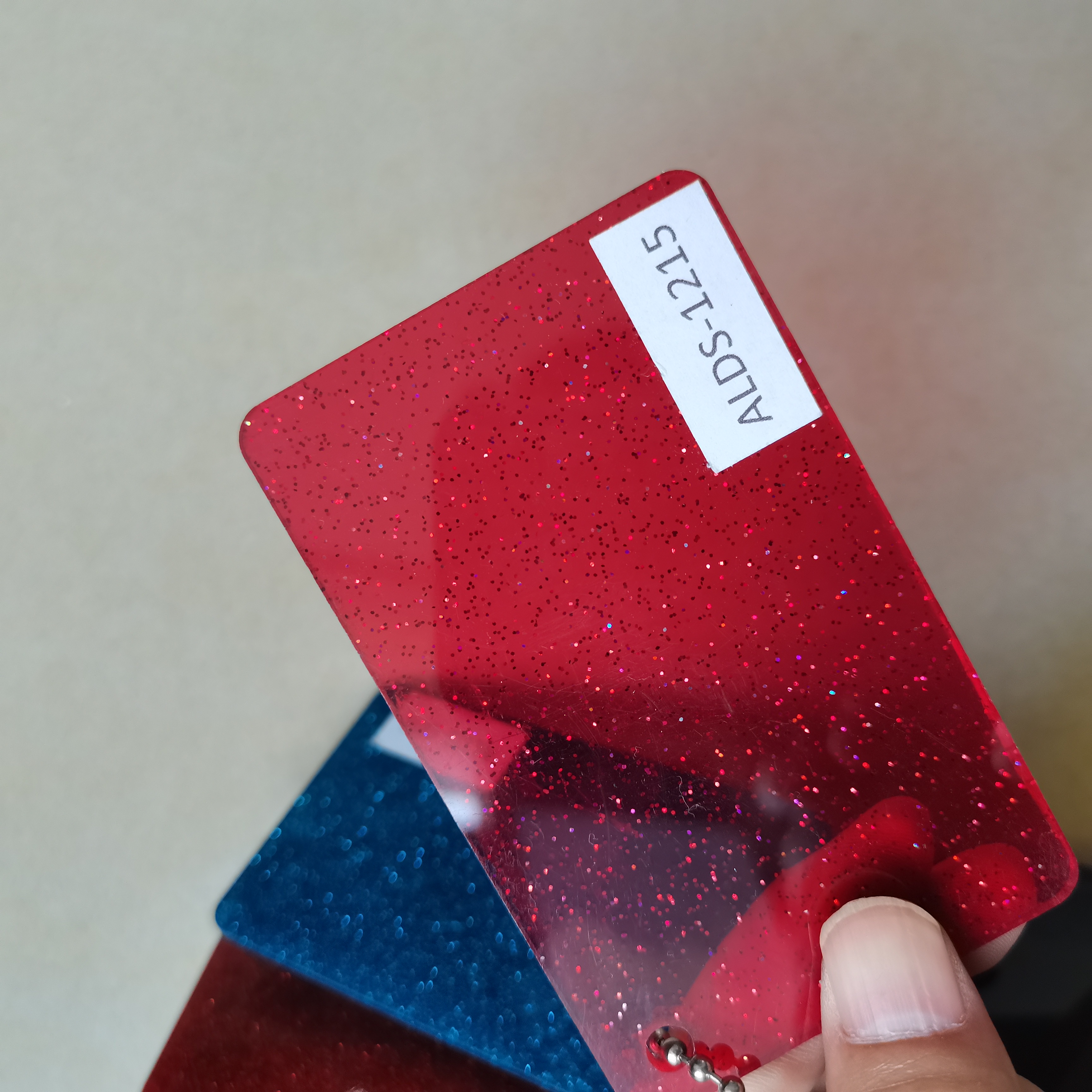 400x600mm Flake ใสแวววาวแผ่นอะครีลิค