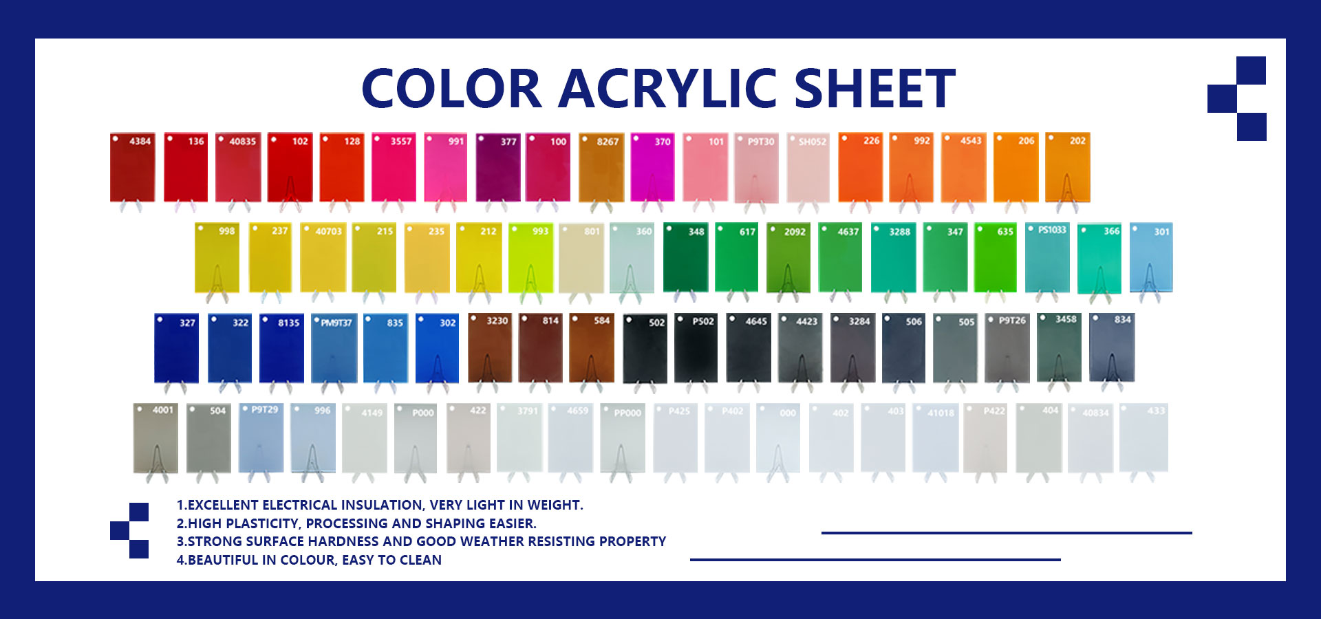 Color Acrylic Sheet