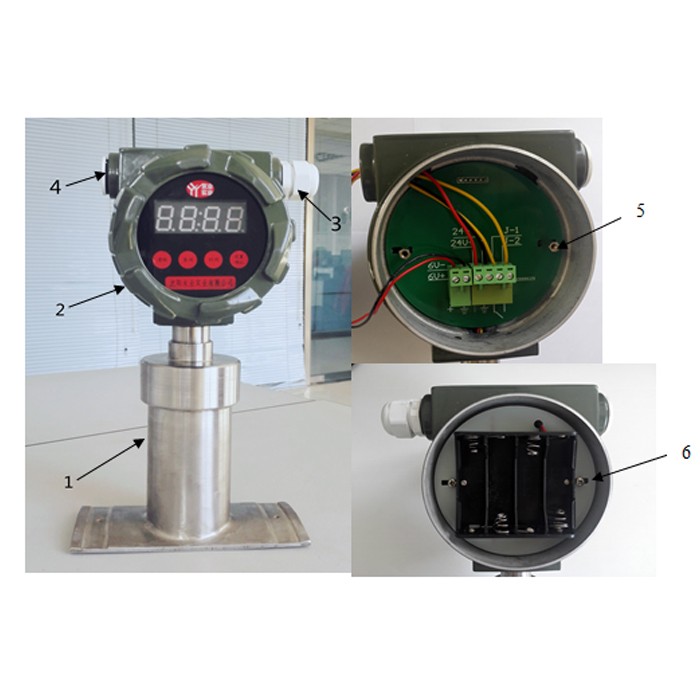 Magnetic Non-inserted Electronic Display Passage Indicator