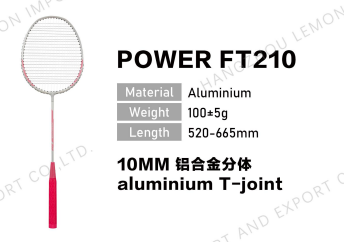 adjustable badminton racket