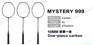 Hot sales for Carbon Badminton Racket MYSTERY 999