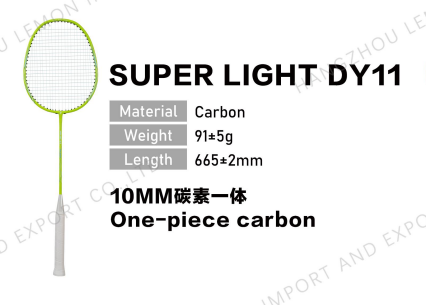 Hot sales for Carbon Badminton Racket SUPER LIGHT DY11