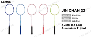 Hot sales Badminton Racket JIN CHAN 22