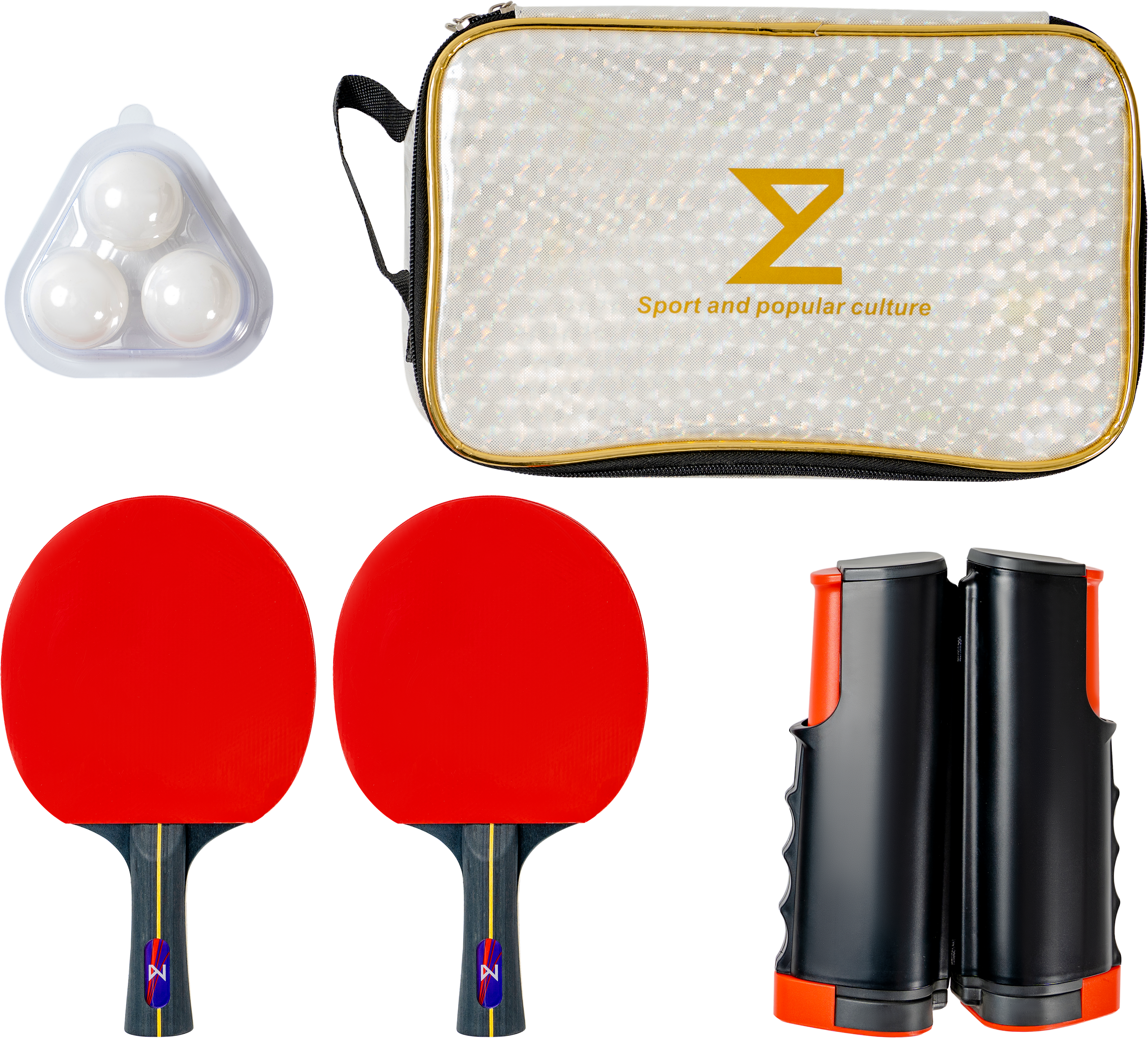 table tennis racket set