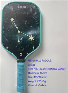 PICKLEBALL PADDLE 12 Constellations-Cancer 16mm