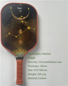 PICKLEBALL PADDLE 12 Constellations-Leo 16mm