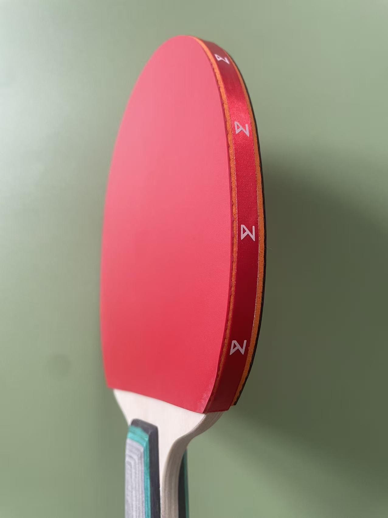 Replaceable rubber banboo table tennis racket