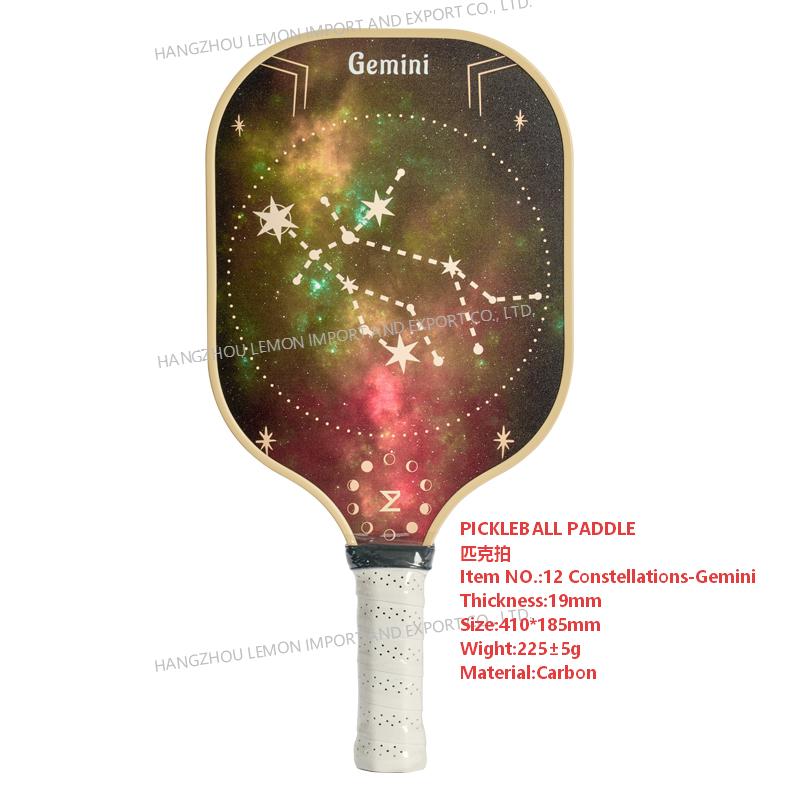 PICKLEBALL PADDLE 12 Constellations-Gemini 19mm
