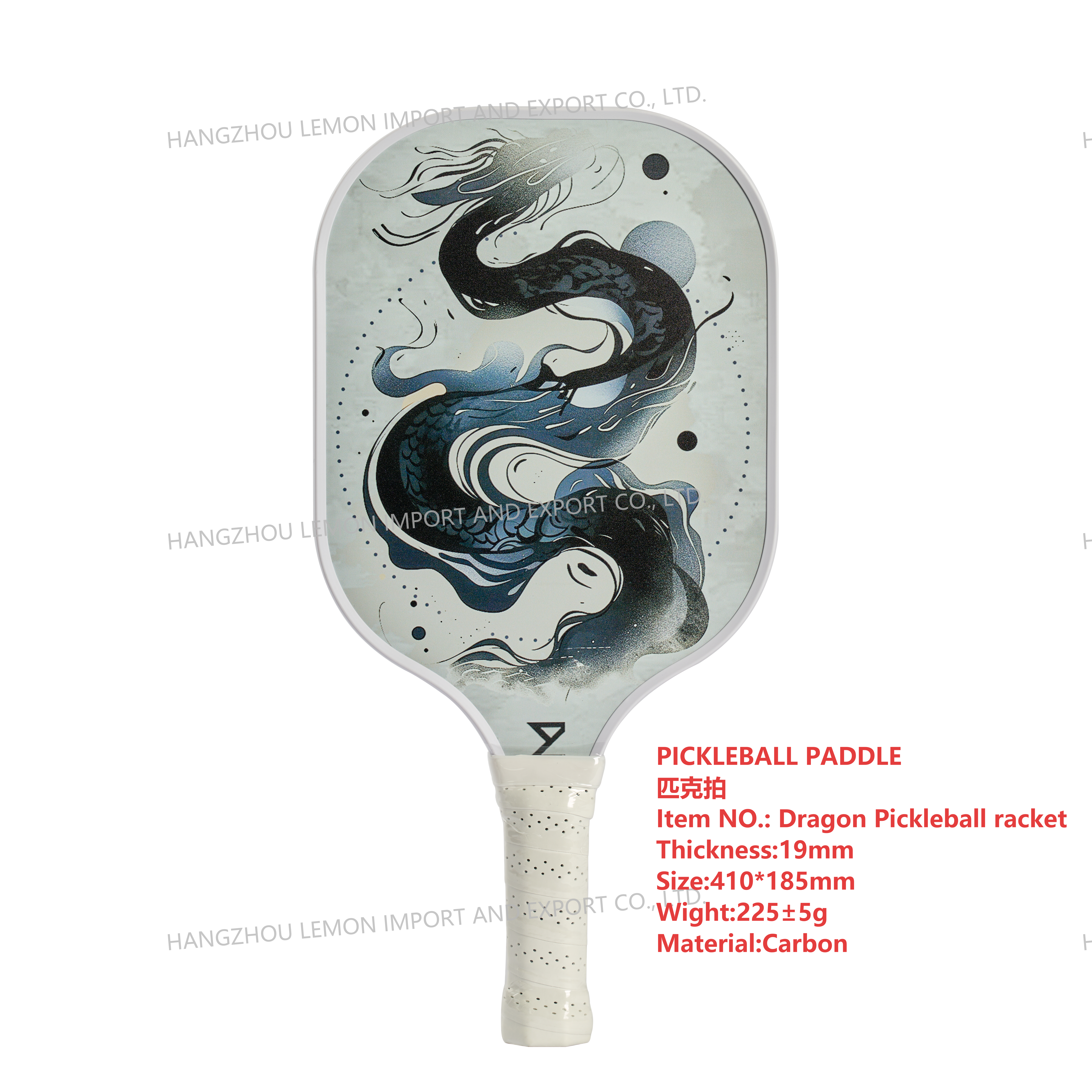 PICKLEBALL PADDLE -Dragon 19mm