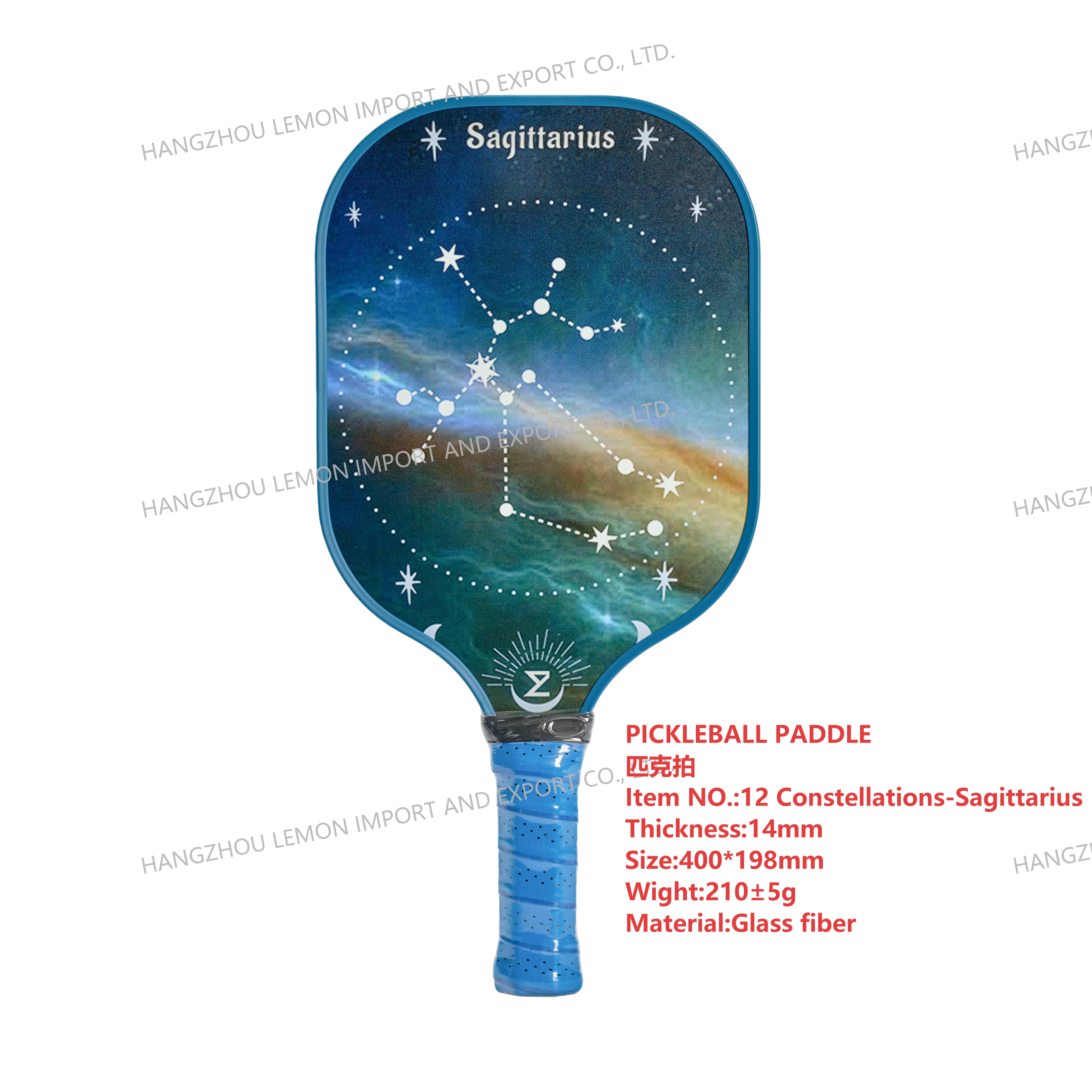 PICKLEBALL PADDLE 12 Constellations-Sagittarius