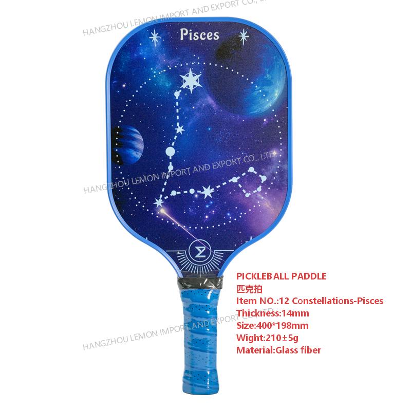 PICKLEBALL PADDLE 12 Constellations-Pisces