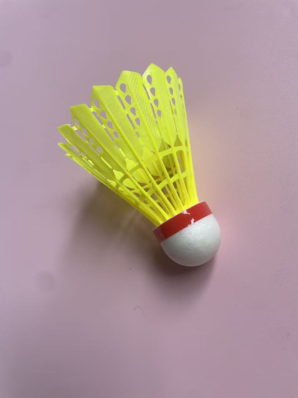 nylon shuttlecock with pu foaming head
