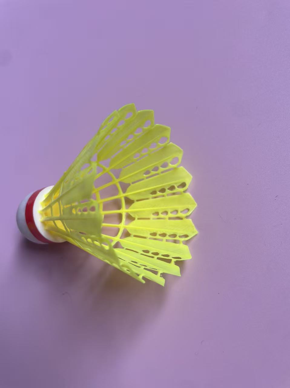 nylon shuttlecock with pu foaming head