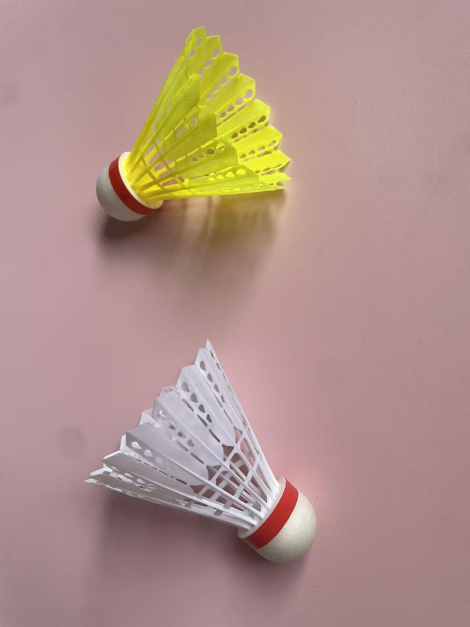 nylon shuttlecock with pu foaming head