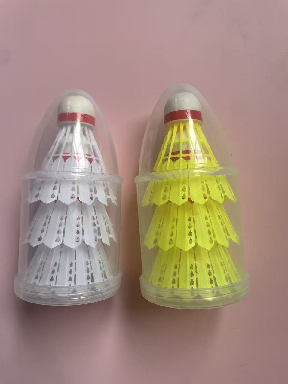 nylon shuttlecock with pu foaming head