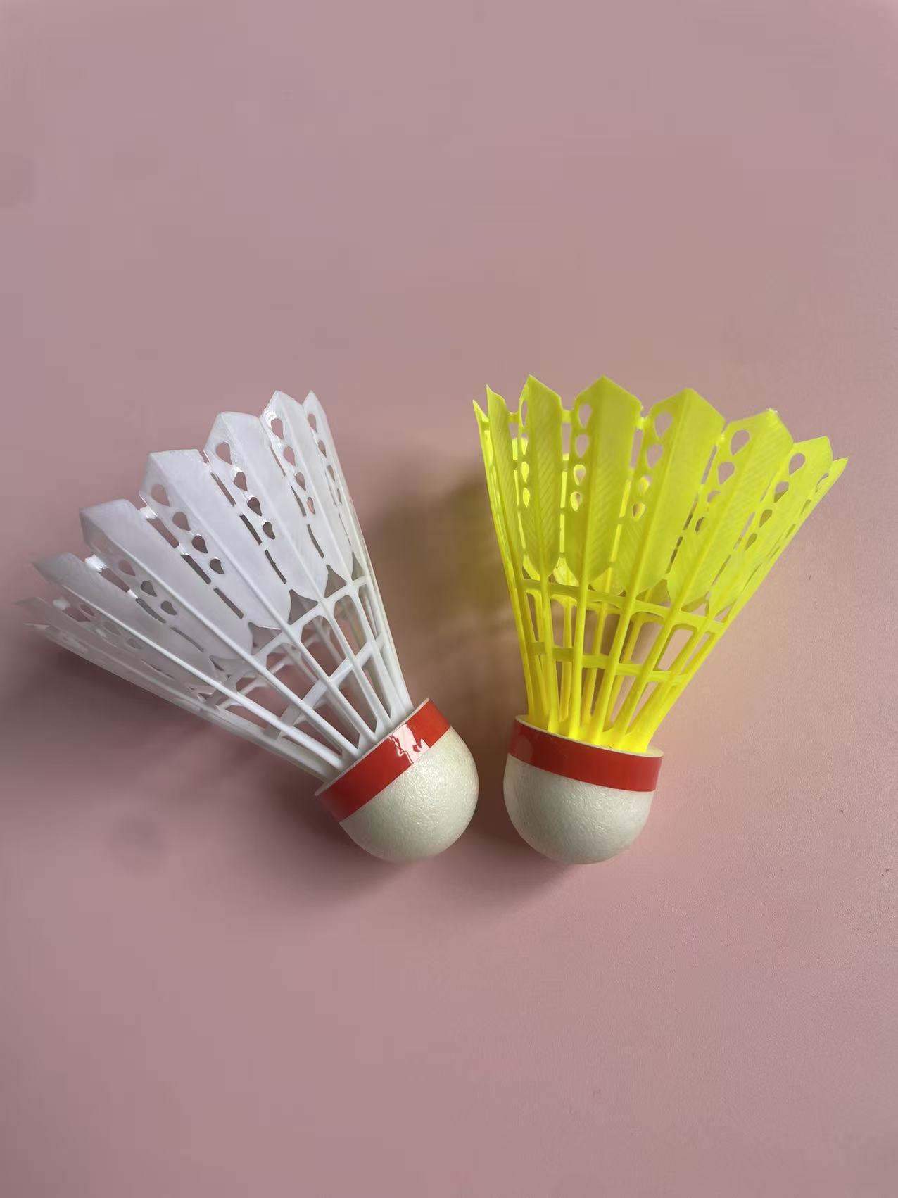 nylon shuttlecock with pu foaming head