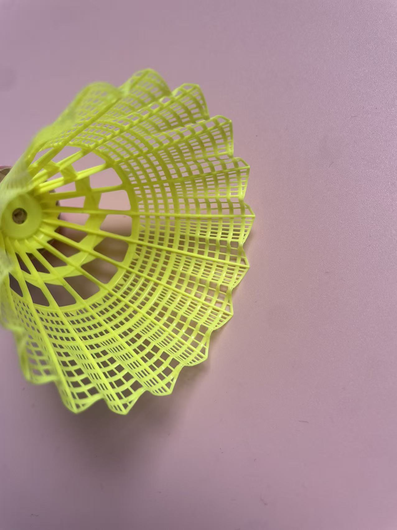 nylon shuttlecock with natural cork head LM-35A(HINGH SPEED)