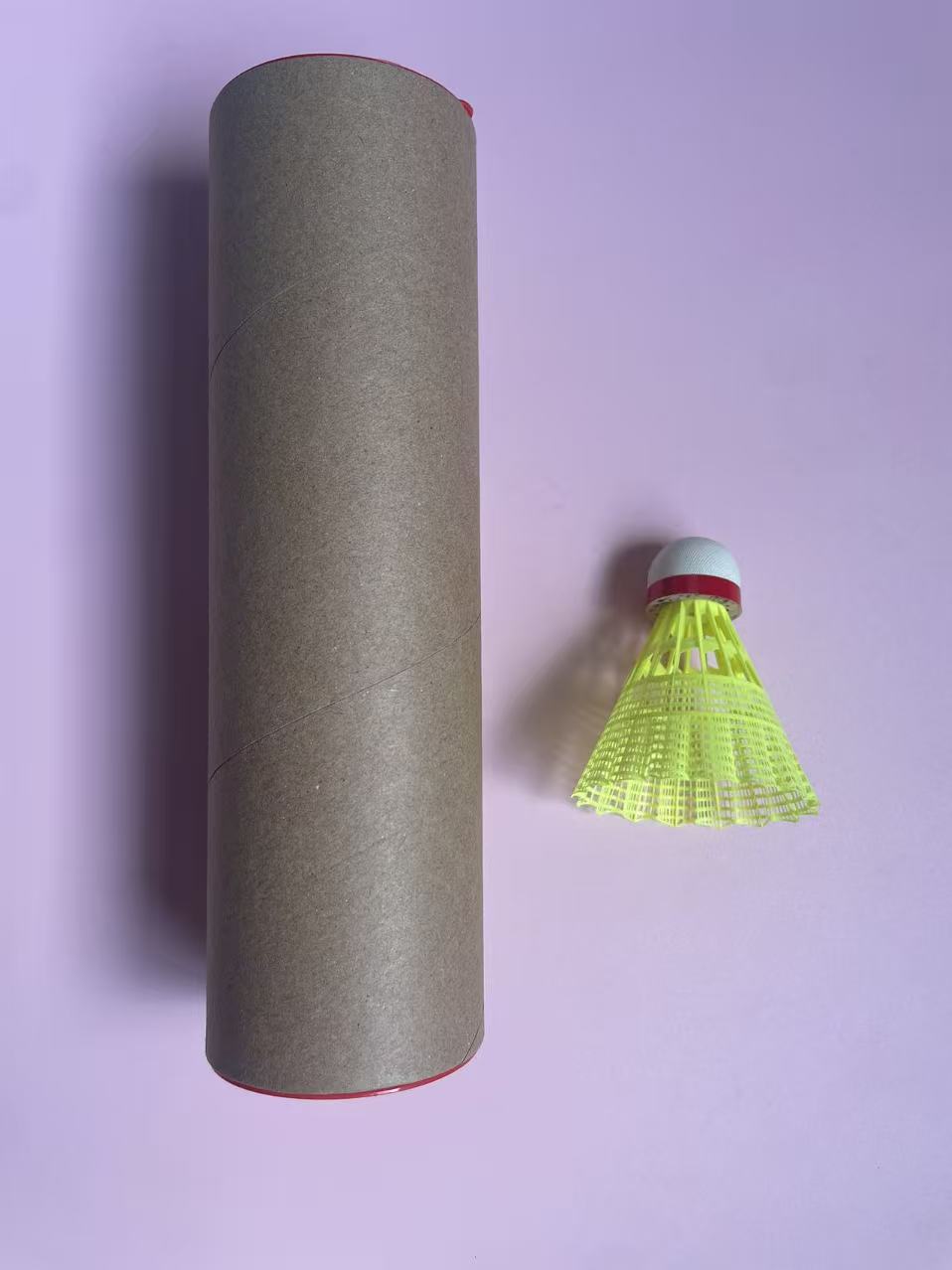nylon shuttlecock with natural cork head