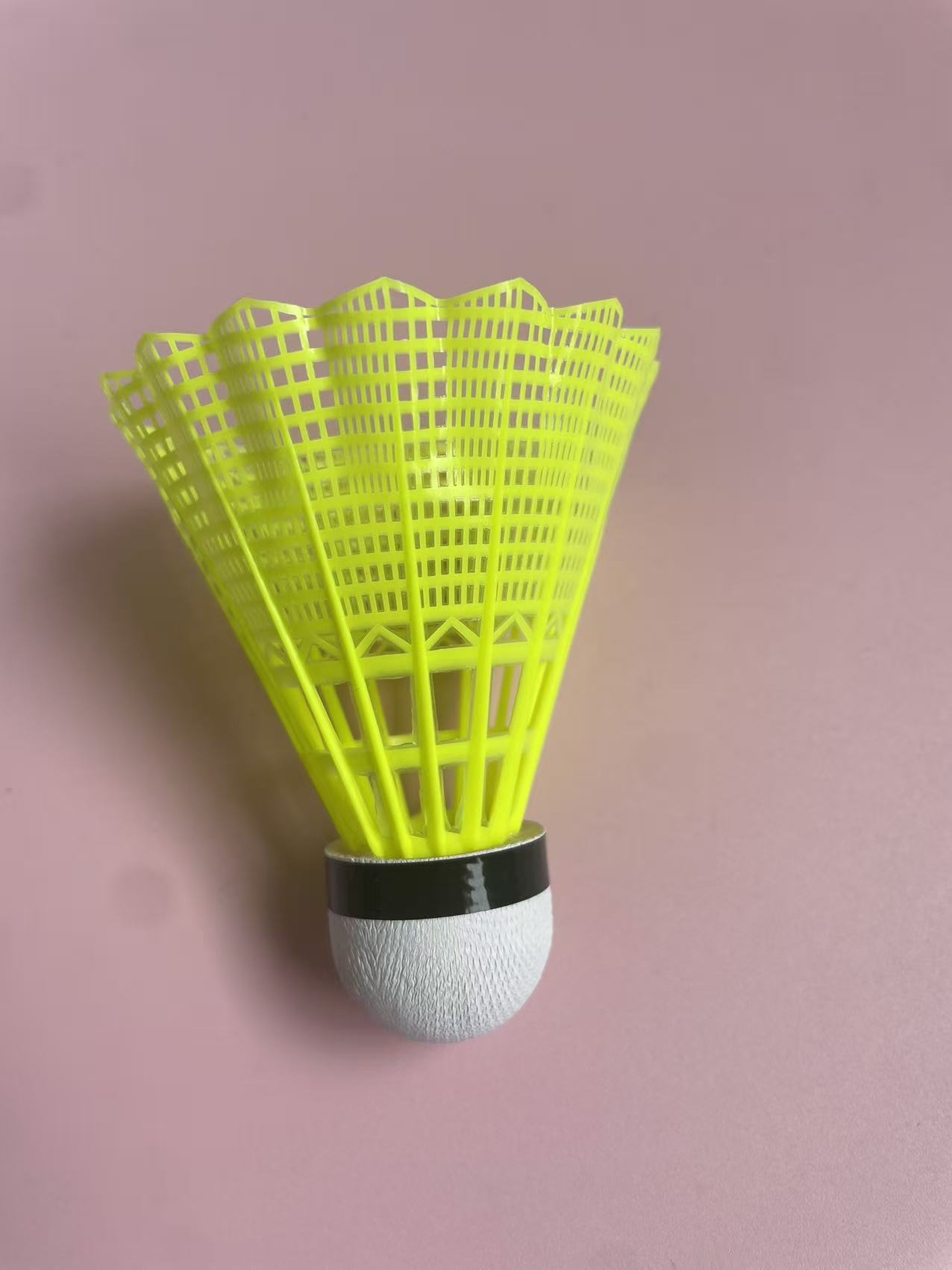 nylon shuttlecock with fiber cork head LM-210