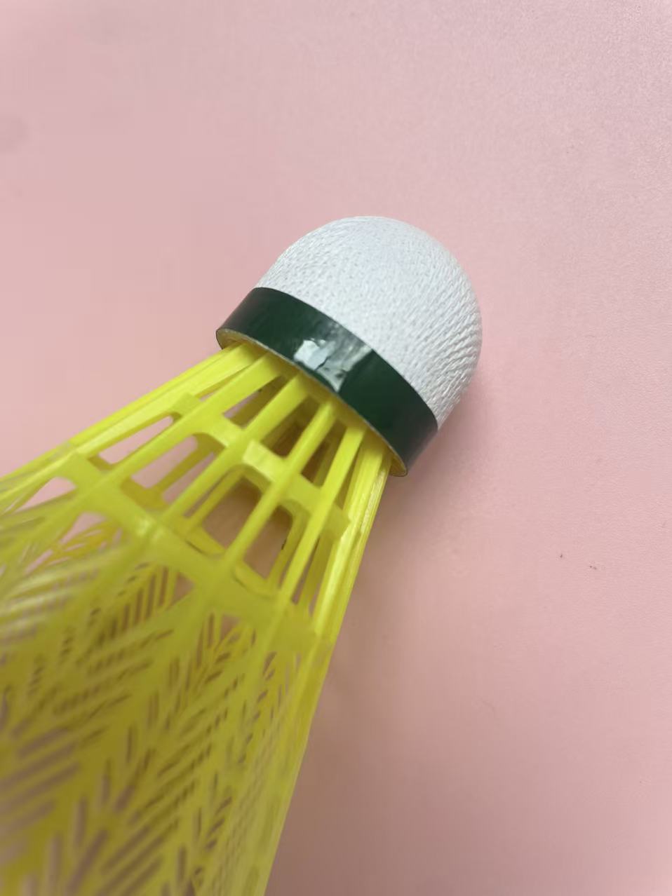 nylon shuttlecock with fiber cork head LM-220