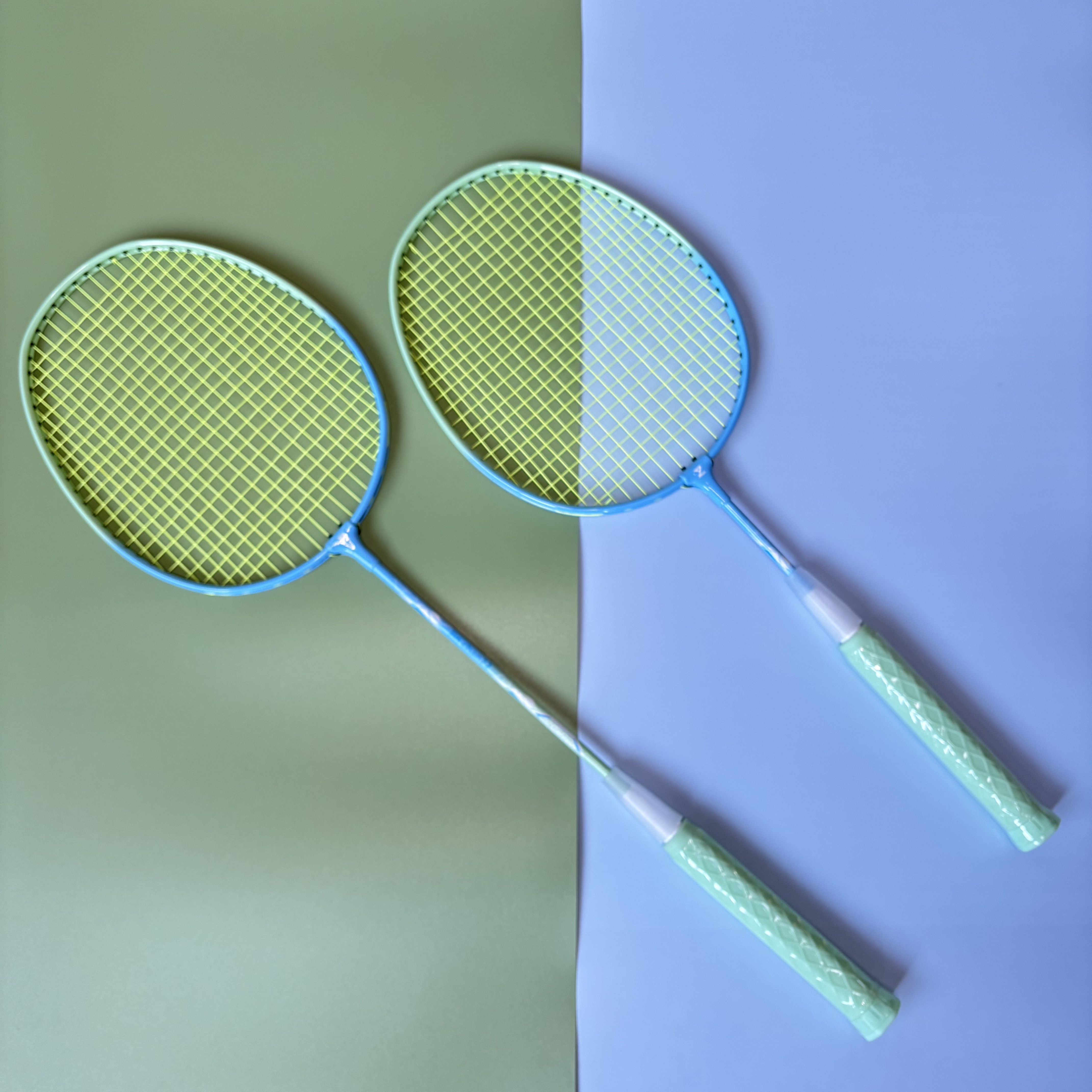 adjustable badminton racket JIN CHAN 22 12mm wide body